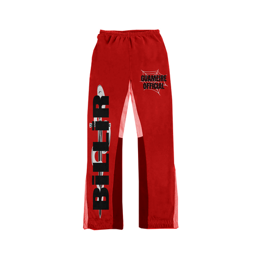 BILLIR (RED) FLARE SWEATS