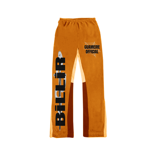 BILLIR (ORANGE) FLARE SWEATS